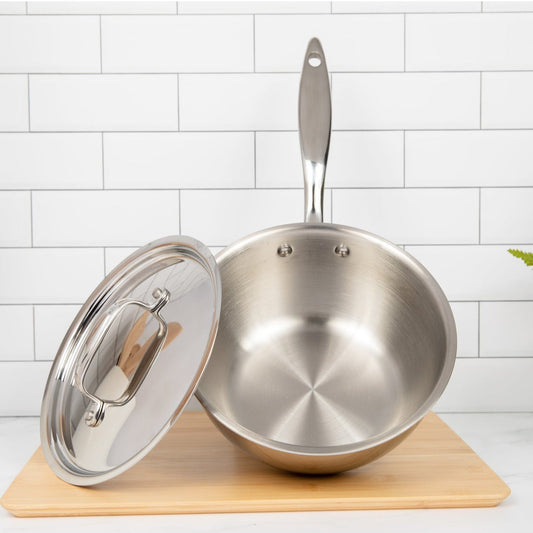 Titanium Series 2 Quart Saucier with Lid
