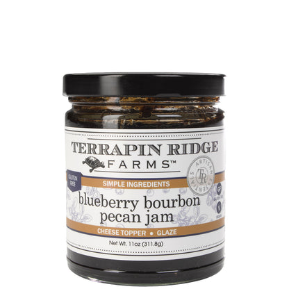 Blueberry Bourbon Pecan Jam
