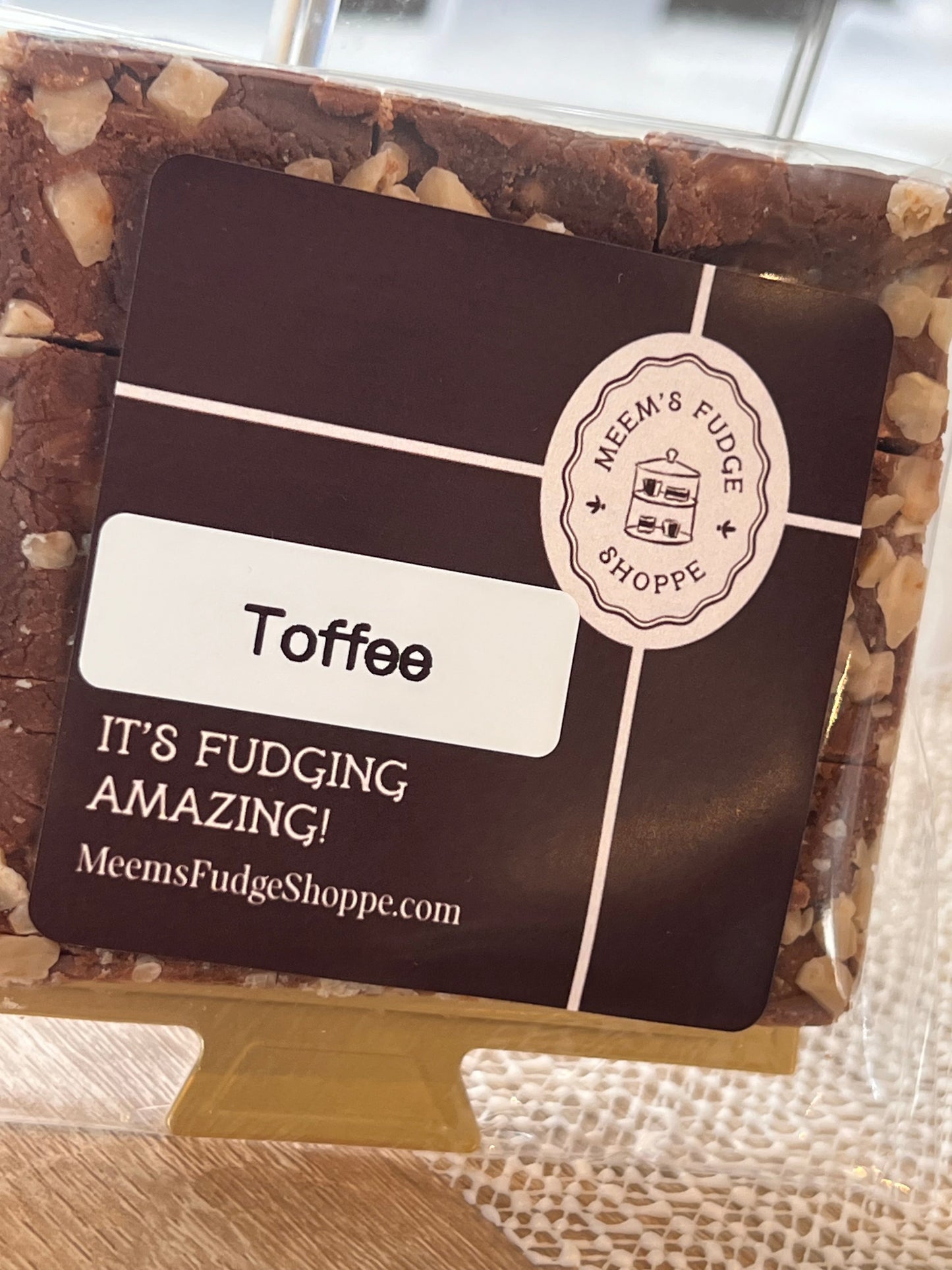 Handmade Chocolate Toffee Fudge | Meem's Fudge Shoppe