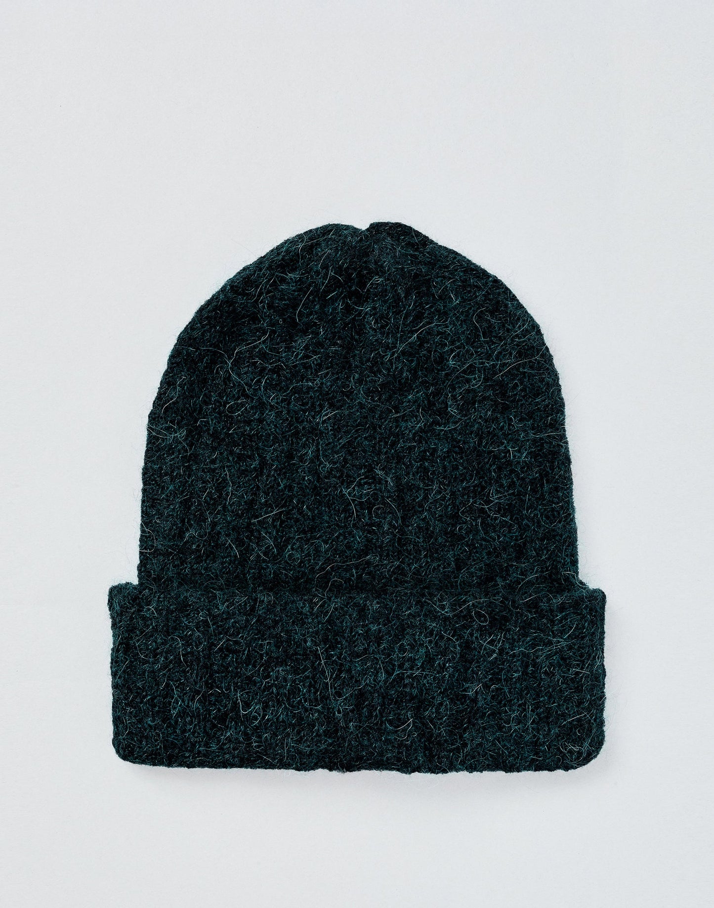 Alpaca Chunky Wool Rib Beanie