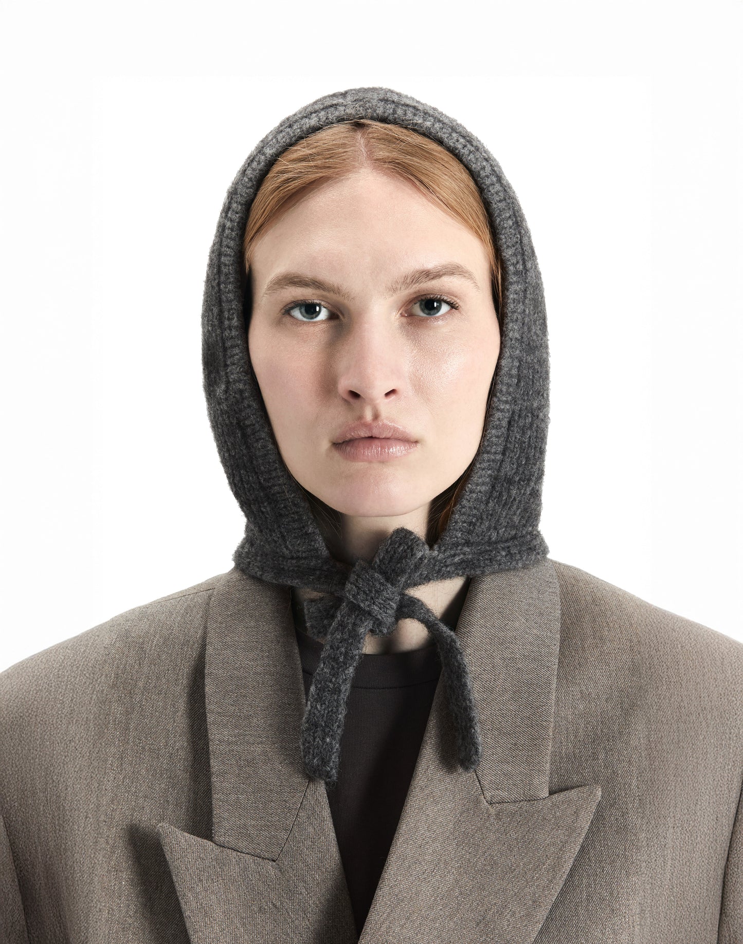 Alpaca Wool Tie Balabonnet