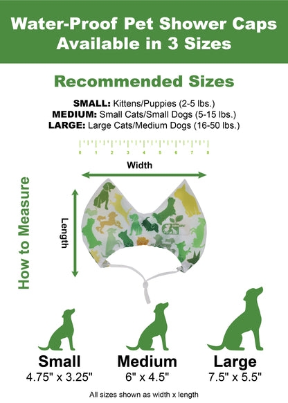 4-ALL PETS SHOWER / EAR / SUN CAP!
