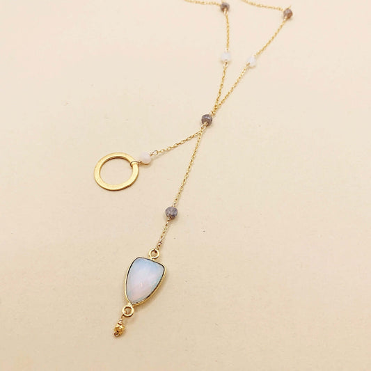 Opalite Ballet Necklace