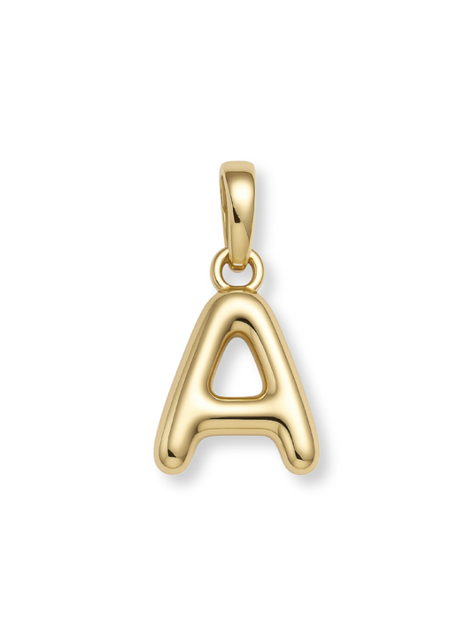 Bubble Initial Clip Charm