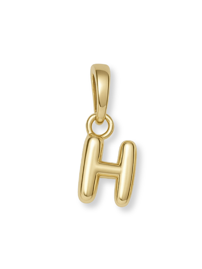 Bubble Initial Clip Charm
