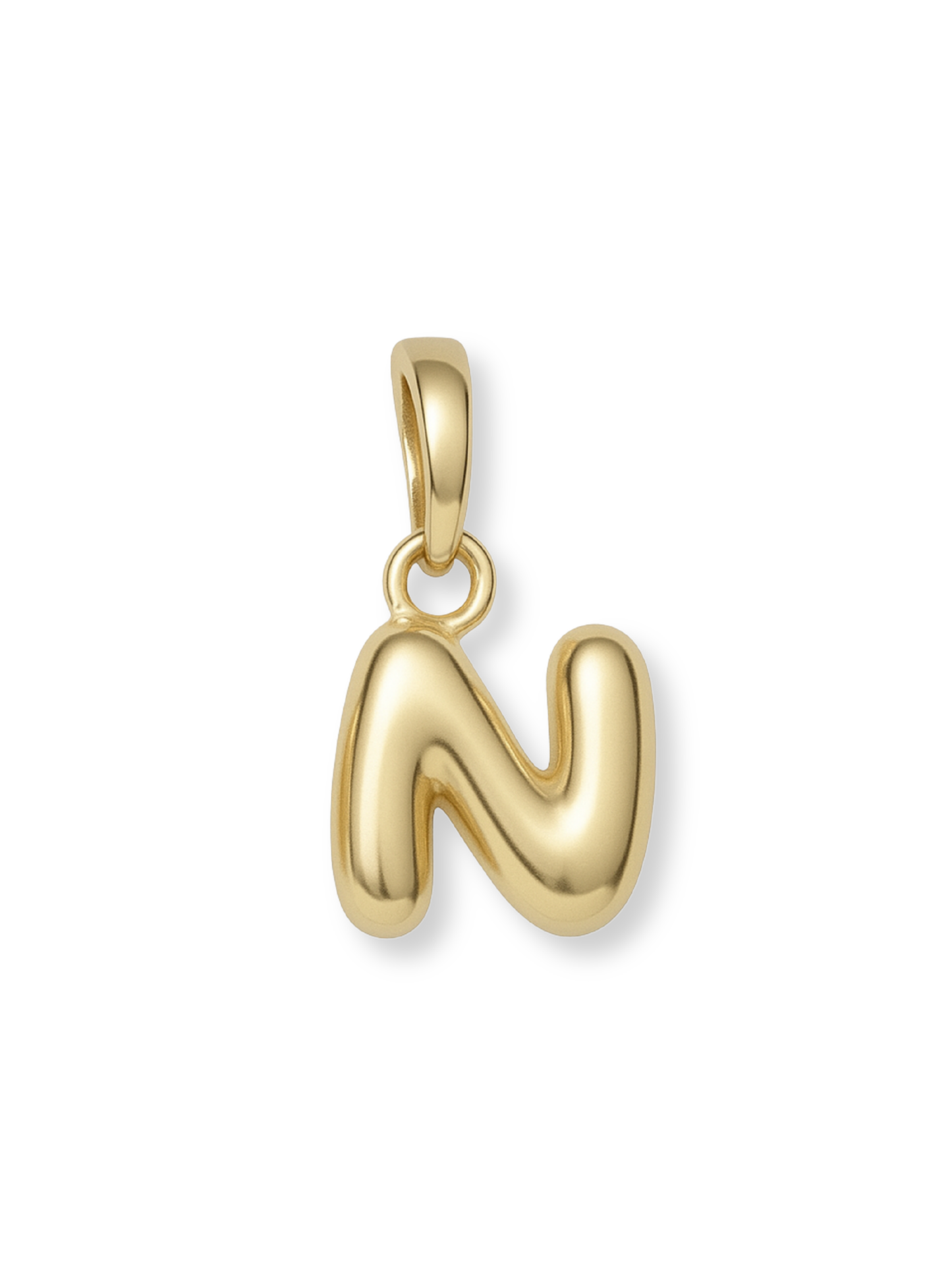 Bubble Initial Clip Charm