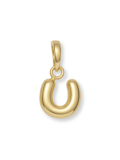 Bubble Initial Clip Charm