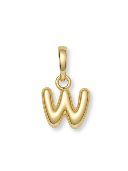 Bubble Initial Clip Charm
