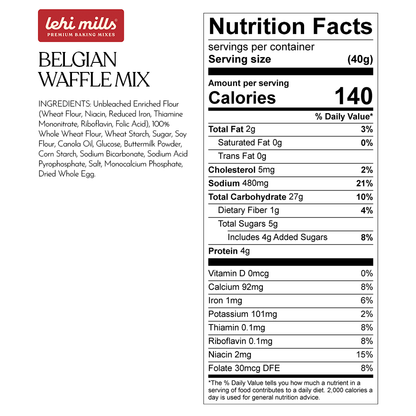 Belgian Waffle Mix