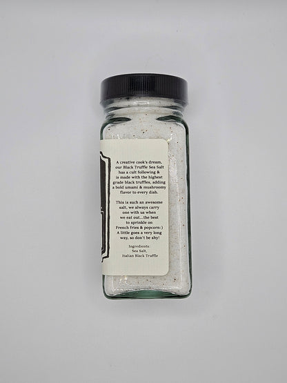 Black Truffle Sea Salt
