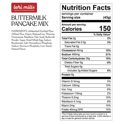 Buttermilk Pancake Mix
