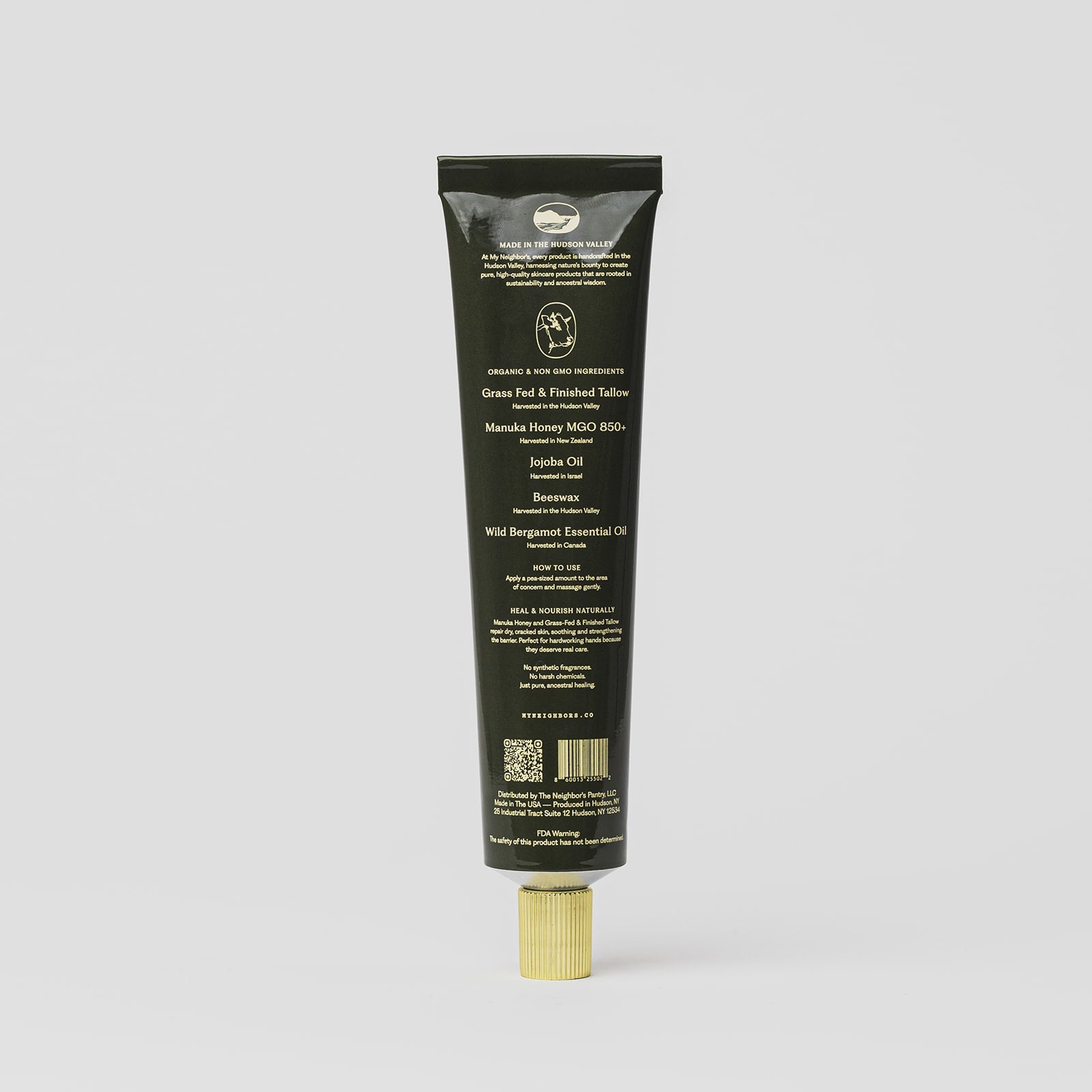 Manuka Honey & Wild Bergamot Tallow Hand Balm