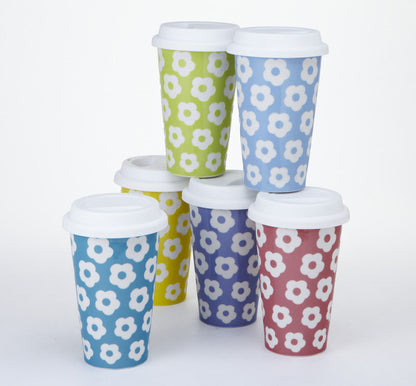 DAISY TRAVEL MUG SET