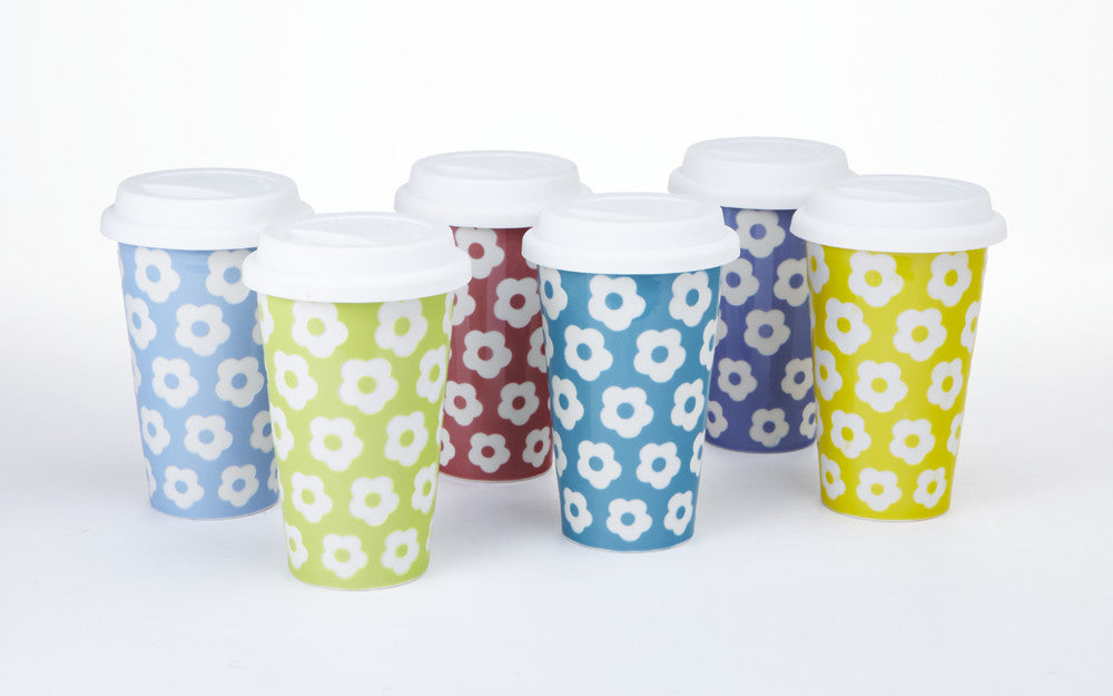 DAISY TRAVEL MUG SET