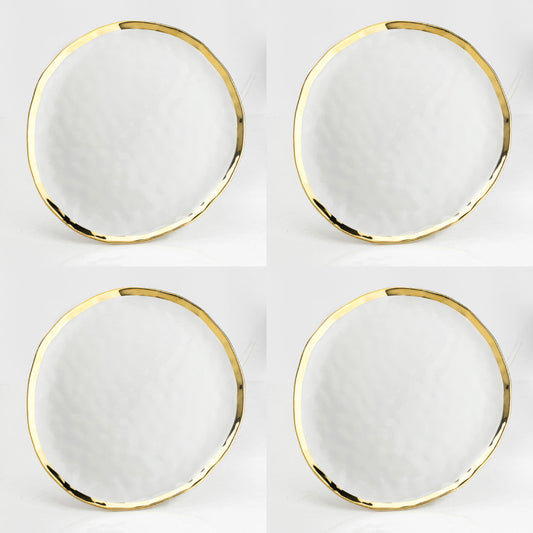 GOLD DINNER PLATE  (SET OF 4)