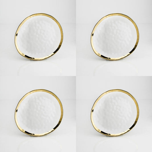 GOLD SIDE PLATE  (SET OF 4)