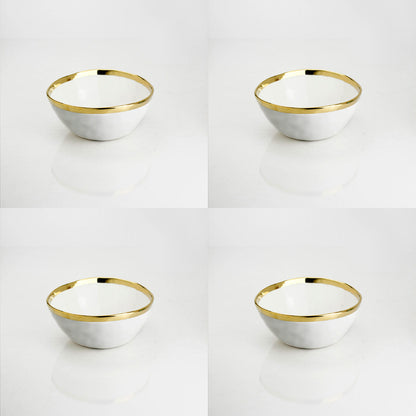 GOLD CEREAL BOWL  (SET OF 4)
