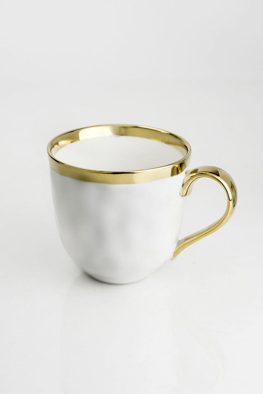 GOLD MUGS  (SET OF 4) 15OZ