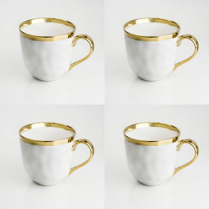 GOLD MUGS  (SET OF 4) 15OZ