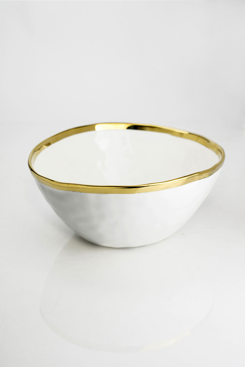 GOLD SALAD BOWL