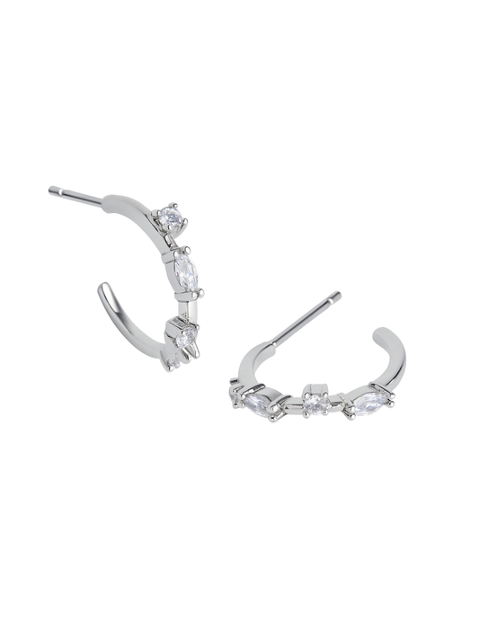 Chase Hoop Mini Silver