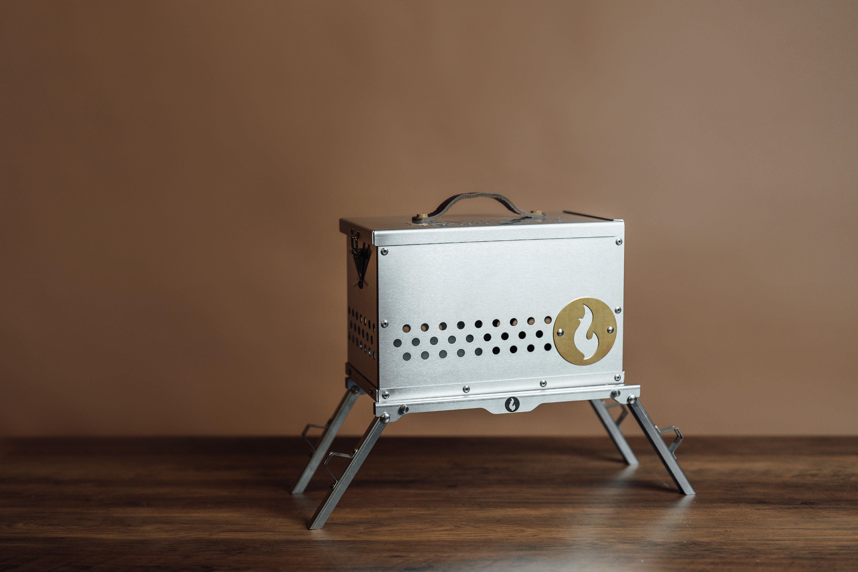 The Hekla: 304 Stainless Steel LavaBox with Dual-Burner (Backordered!)