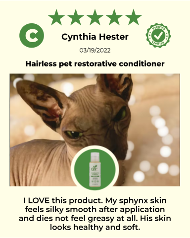 4-HAIRLESS PETS SENSITIVE CONDITIONER