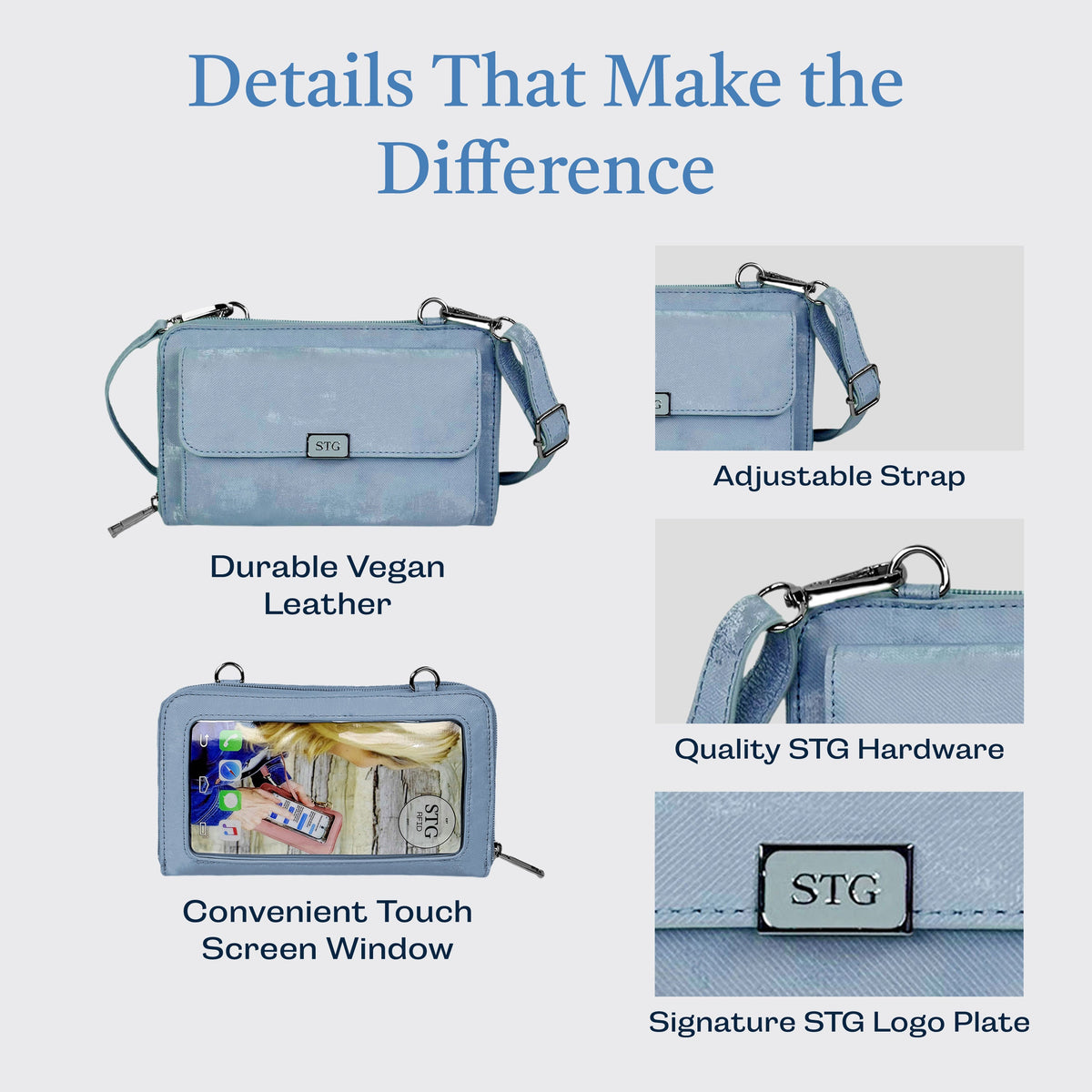 Captiva RFID Touch Screen Purse