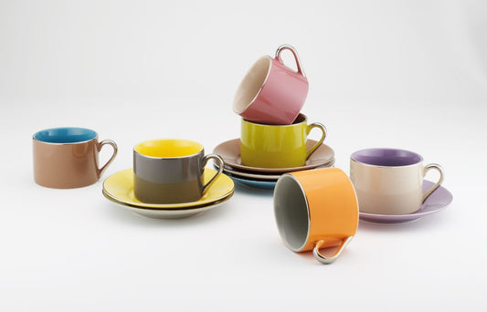 TEA AND COFFEE SET OF 6