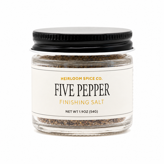 Five Pepper Finishing Salt