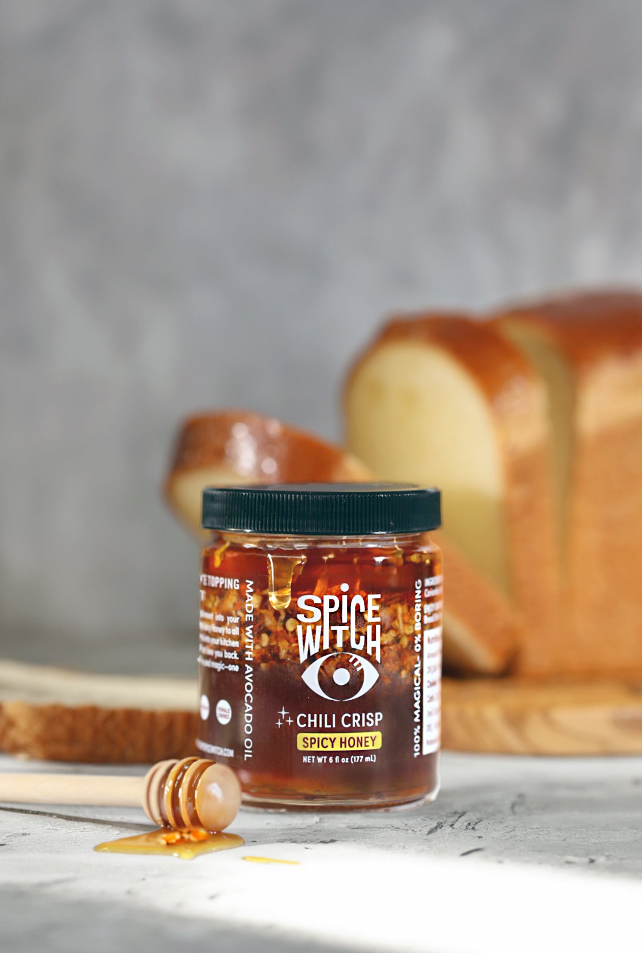 Chili Crisp Spicy Honey Flavor- Avocado Oil, Sweet Heat, Flavorful Crunch