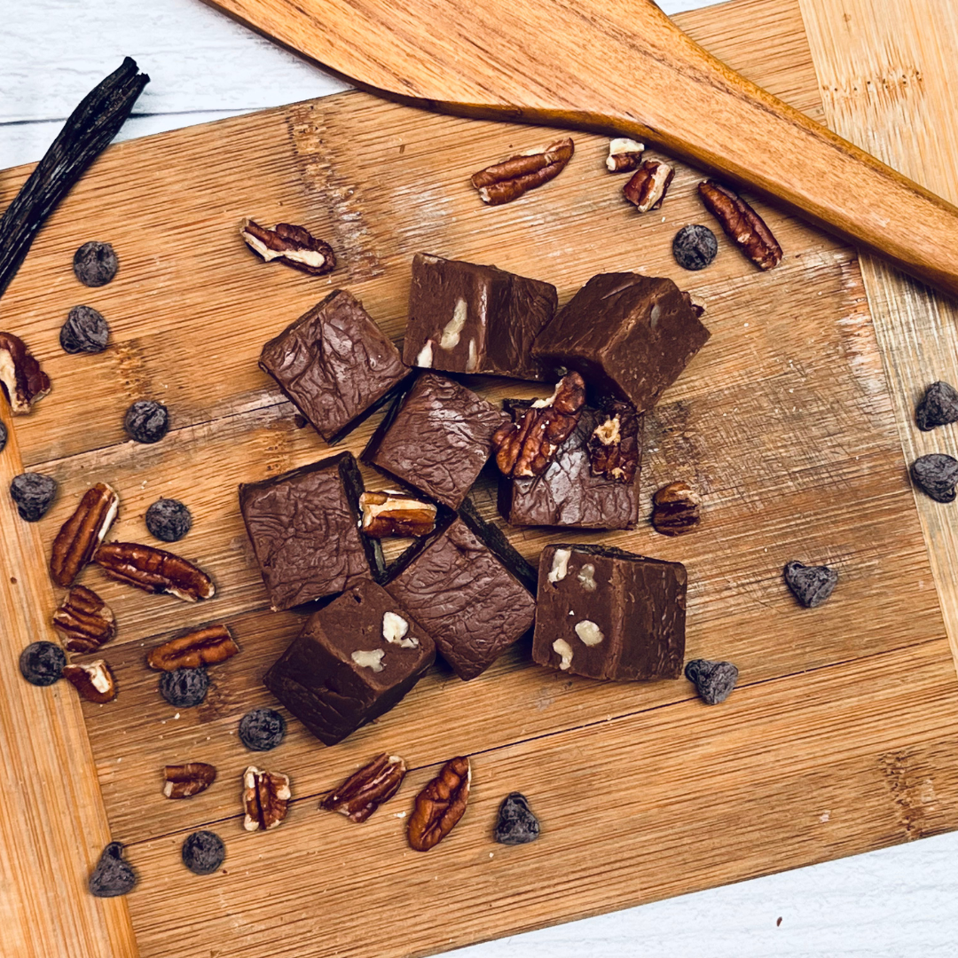 Handmade Chocolate Pecan Fudge | Meem's Fudge Shoppe