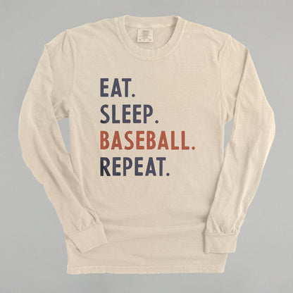 Eat Sleep Baseball Repeat
