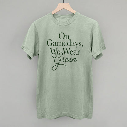 On Gamedays, We Wear Green