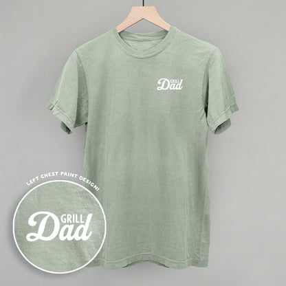 Grill Dad (White) (Left Chest)