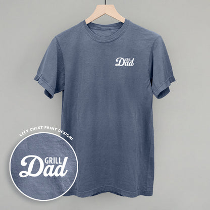 Grill Dad (White) (Left Chest)