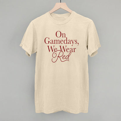On Gamedays, We Wear Red
