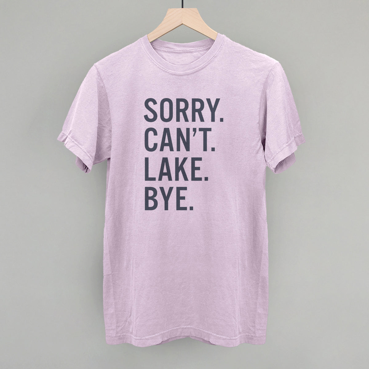 Sorry Can't Lake Bye