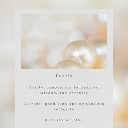 Stick Pearl Ballet Necklace