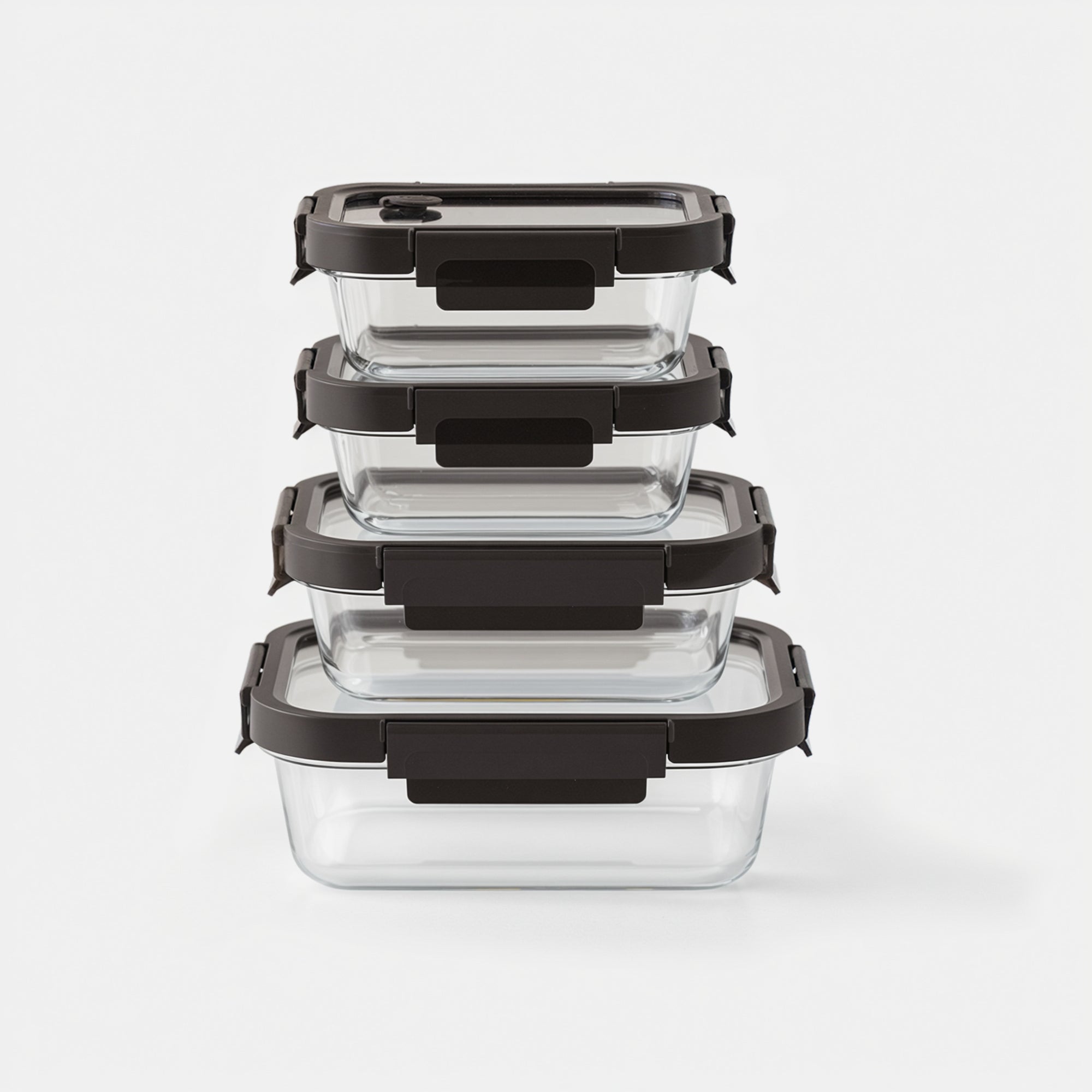 Glass Rectangular Stock Containers Rectangular Glass Container Set – Made by Main Street