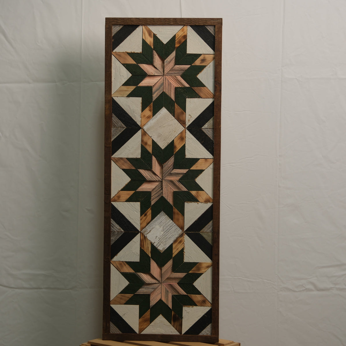 Amish-Made Barn Quilt Banner | 10.5 × 30 in