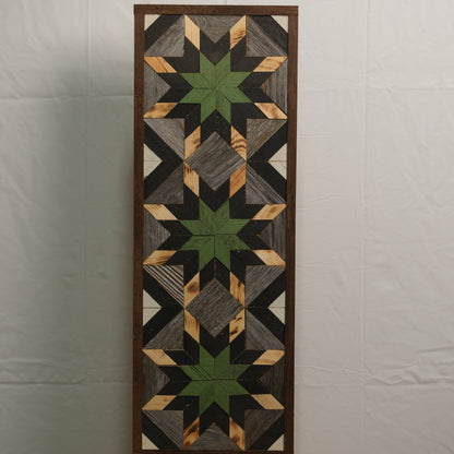Amish-Made Barn Quilt Banner | 10.5 × 30 in
