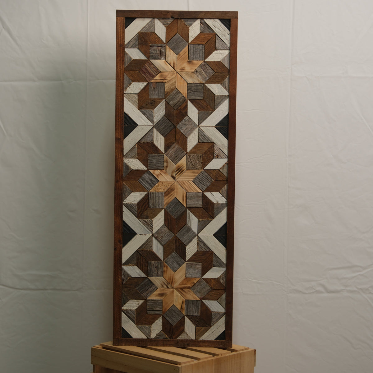 Amish-Made Barn Quilt Banner | 10.5 × 30 in