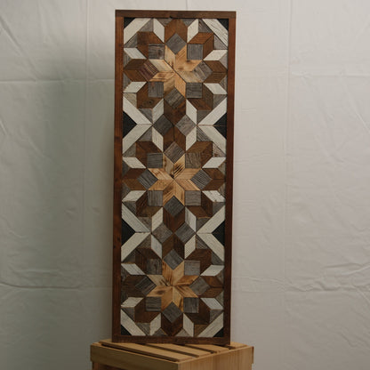 Amish-Made Barn Quilt Banner | 10.5 × 30 in