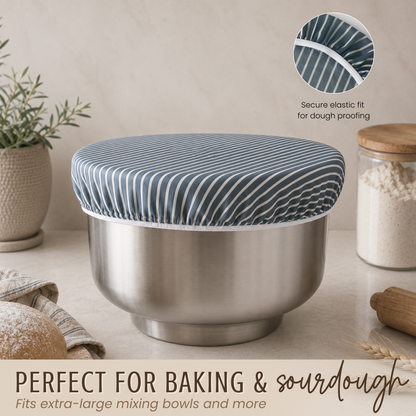 Reusable Beeswax Bowl Covers for Bread Proofing, XL-12"