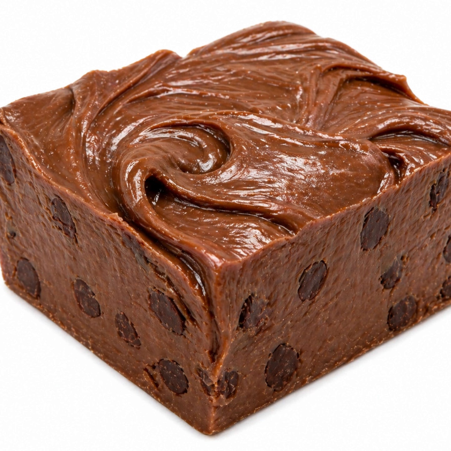 Chocolate Chip Swirl Fudge
