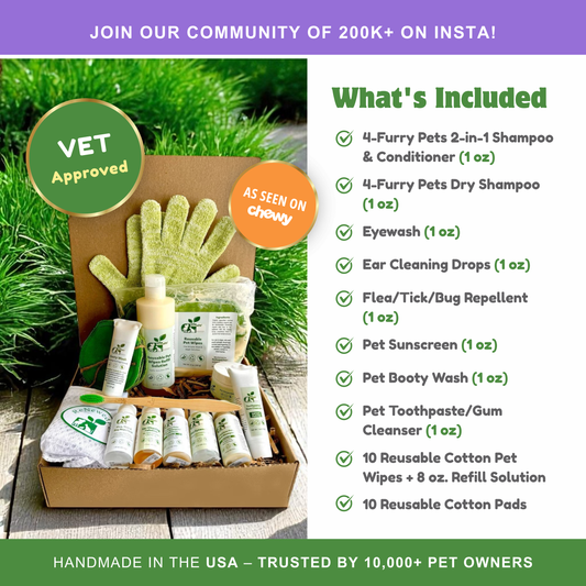 4-FURRY PETS ULTIMATE GROOMING KIT