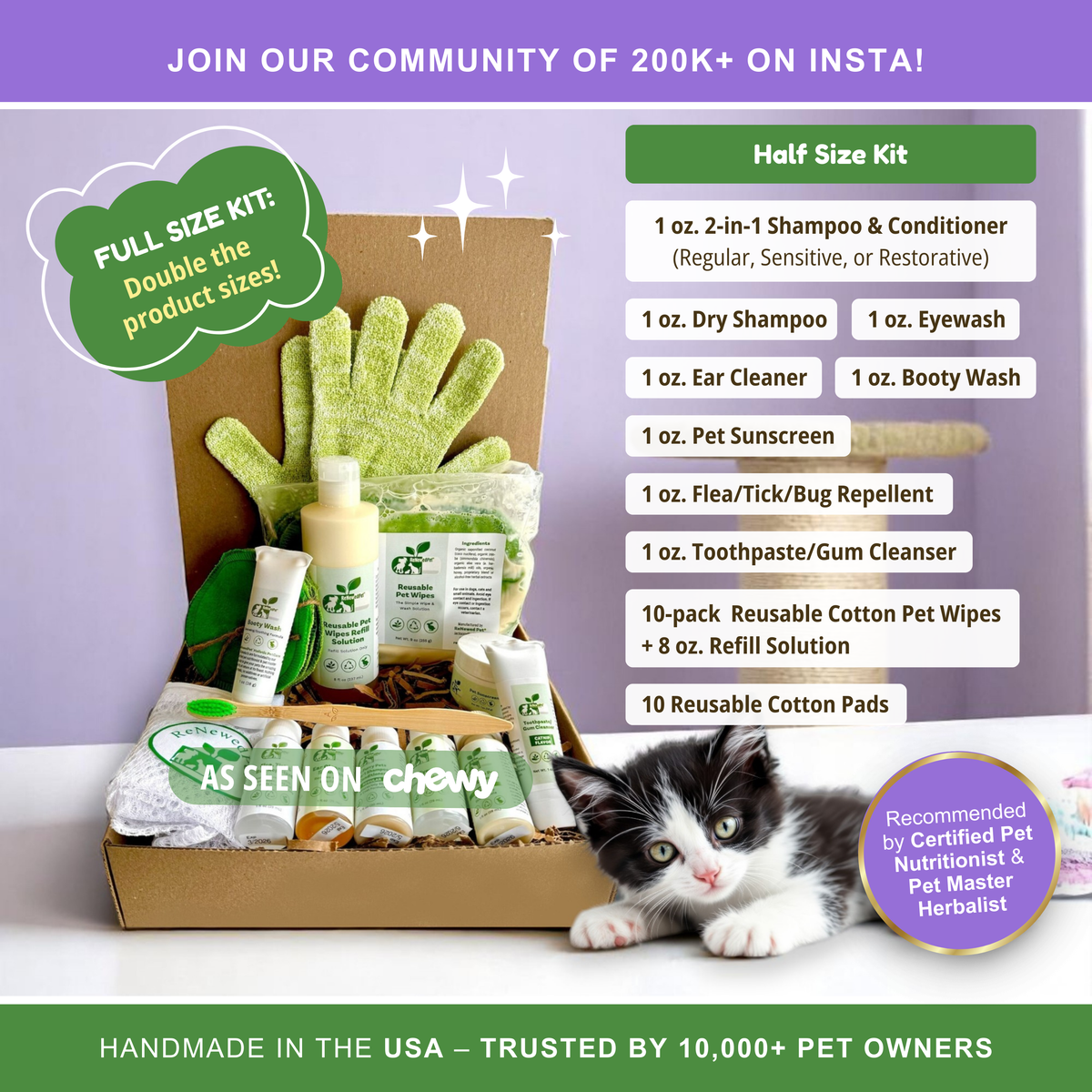 4-FURRY PETS ULTIMATE GROOMING KIT