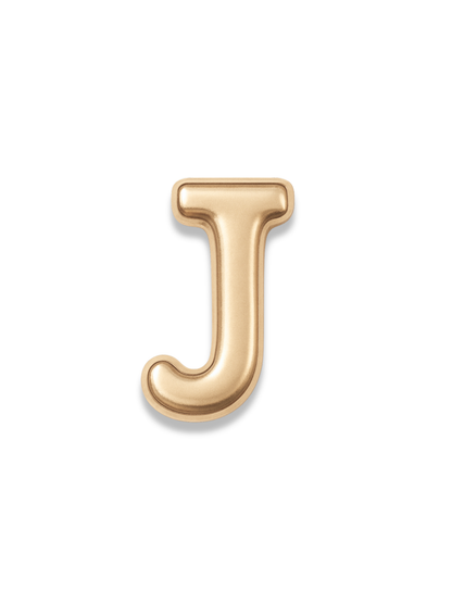 Gold Letter Slide Charms