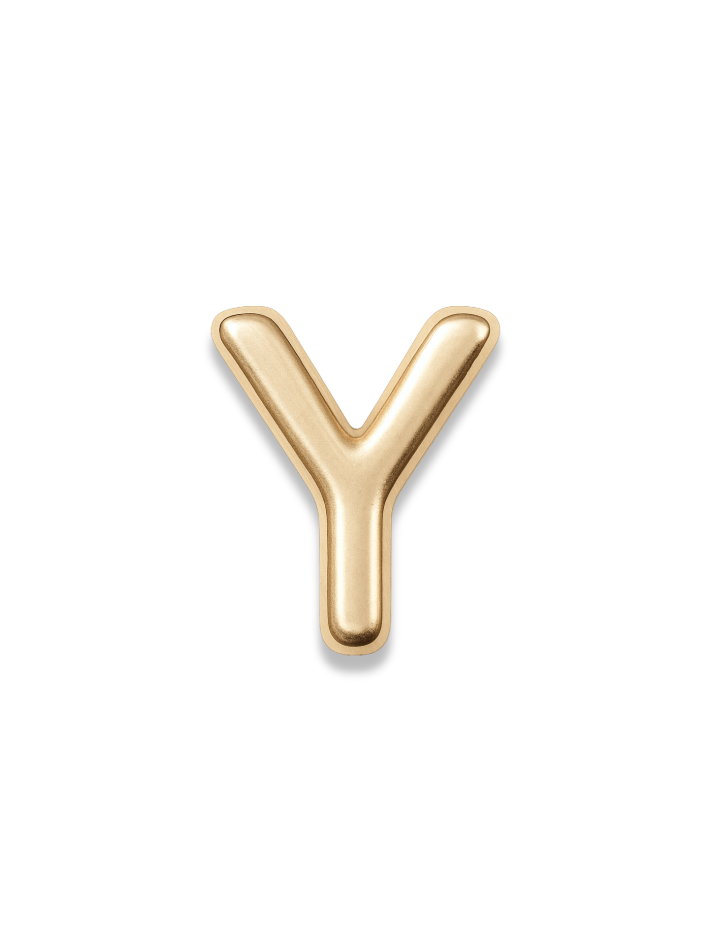 Gold Letter Slide Charms
